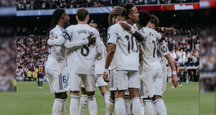 Real Madrid vence al Barcelona y se afianza como líder de LaLiga