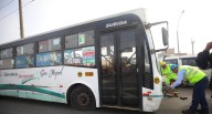 paro de transportistas: en Puente Piedra pinchan llantas de buses en Panamericana Norte últimas