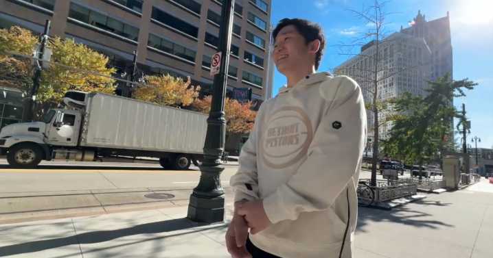 South Korean fan travels 6,500 miles from Seoul to Detroit to watch Pistons play