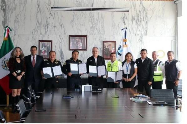 Buscan AICM y SSC fortalecer seguridad