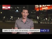 Tampa to host 2029 College Football National Championship