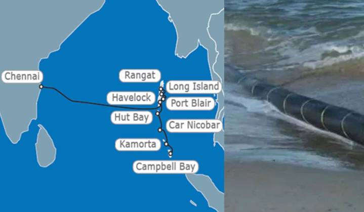 CANI Submarine OFC Snag in Car Nicobar – Kamorta Segment Reportedly Repaired; Regular Services to Nancowry and Campbell Bay Expected to Resume Today