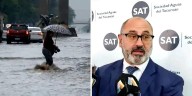 Caponio apuntó duramente contra Lobo Chaklián por el estado de los desagües en la capital: “No puede estar más en su cargo”
