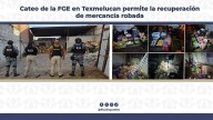 Recuperan camión con frutas, verduras y abarrotes durante cateo en Texmelucan