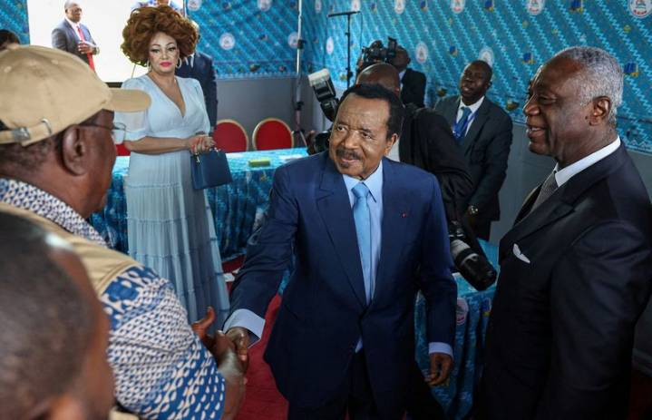 Cameroon's Biya wins re-election, official results show