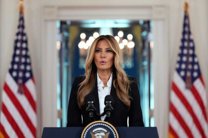 Melania Trump announces 'open channel' to Putin on kids caught in Russia