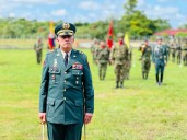 Brigadier General Walther Adrián Giraldo Jiménez, asume como nuevo comandante de la Fuerza de Tarea Quirón