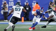 Jaxson Dart leaves for two plays for a concussion check, cleared to return