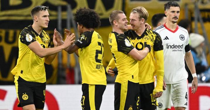 Kobel makes a vital save as Dortmund beats Frankfurt on penalties in German Cup
