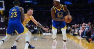 Luka scores 43, but Butler's Warriors top Lakers 119