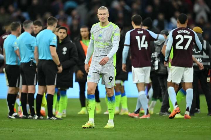 Manchester City cayó (1-0) ante Aston Villa, Arsenal es más líder en la Premier League
