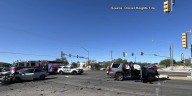 Major intersection closed following crash in Pima County