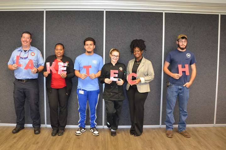 Lake Technical College Recognizes September Students of the Month