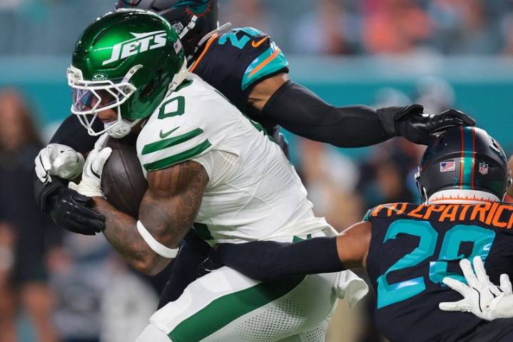 Jets RB Braelon Allen out with 'pretty serious' knee injury