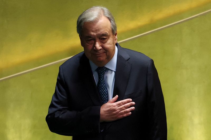 UN chief welcomes Gaza deal as path toward Palestinian statehood