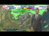 Temperatures falling again tonight. We are tracking the next warm up and our next chance for rain