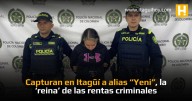 Capturan en Itagüí a alias “Yeni”, la ‘reina’ de las rentas criminales