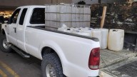 Hallan Más de Mil Litros de Gasolina Abandonados Dentro de Caja de Camioneta en BC