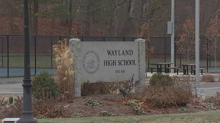 Wayland High School racist incident under investigation