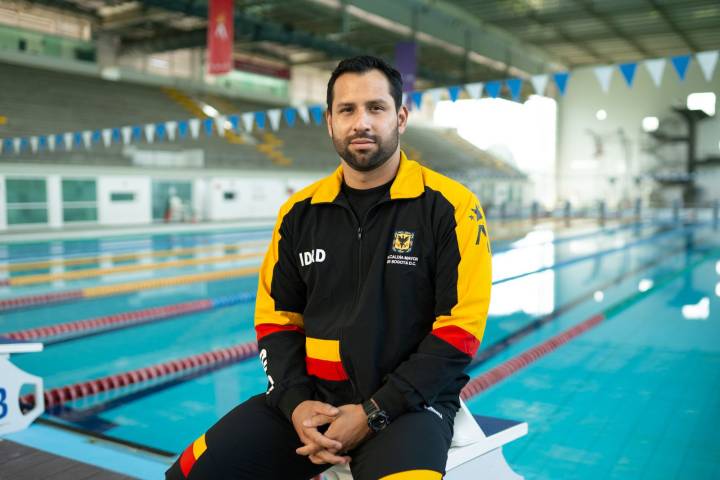 Omar Pinzón en el Open Swimmers Seguros del Estado 2025