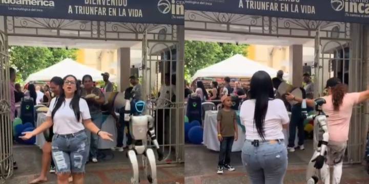 Un robot “bailando” cumbia en la Costa Caribe causó furor en redes sociales: “¿Quién pidió esta señal?"