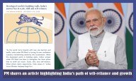 PM shares an article highlighting India’s path of self