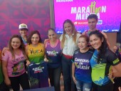 Presenta Cecilia Patrón las playeras y medallas del Marathón de Mérida