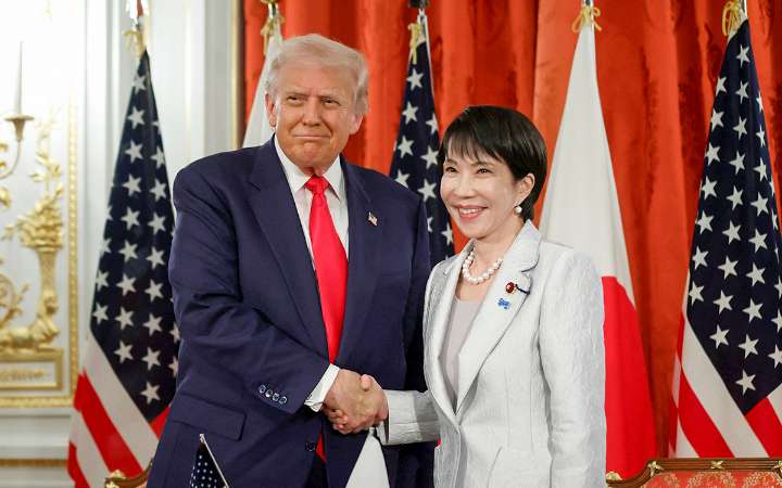 Trump recibe respaldo de la primera ministra japonesa; según la Casa Blanca lo nominará al Nobel de la Paz