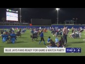 Blue Jays Fans ready to watch the World Series game in Dunedin