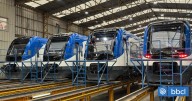 Comienzan pruebas técnicas de cinco nuevos trenes provenientes de China para servicio Limache