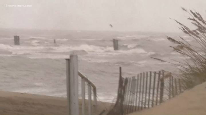 Coastal flood warning issued for parts of Hampton Roads and the Outer Banks