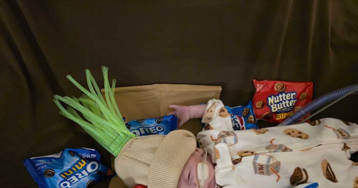 NICU babies steal the show for Halloween