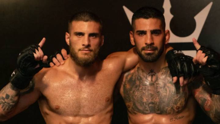 Ilia Topuria ayuda a su hermano Aleksandre en la preparación de su combate: "Una vez más, recogeremos la victoria"