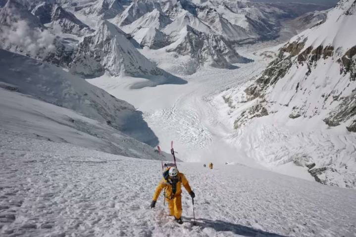 Mount Everest Skier Shares Experience Conquering Its Most Dangerous Route