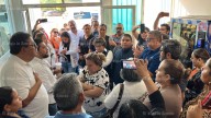 Personal del Hospital General de Lerdo protesta contra titular de Recursos Humanos