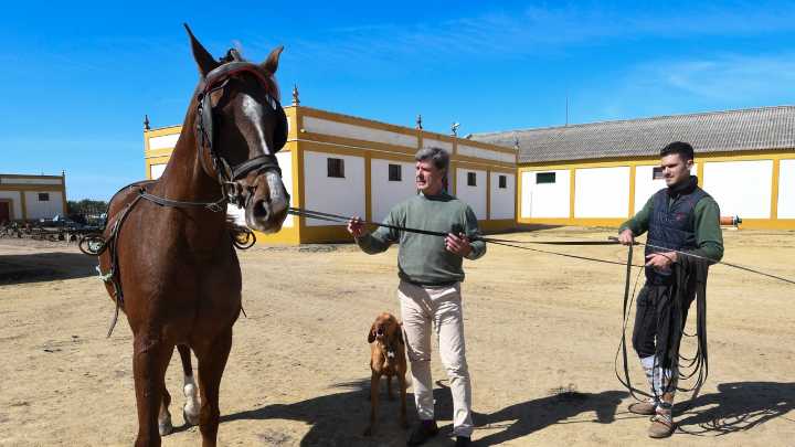 Las Arroyuelas, así es la finca familiar donde se celebrará el banquete Cayetano y Bárbara Mirjan