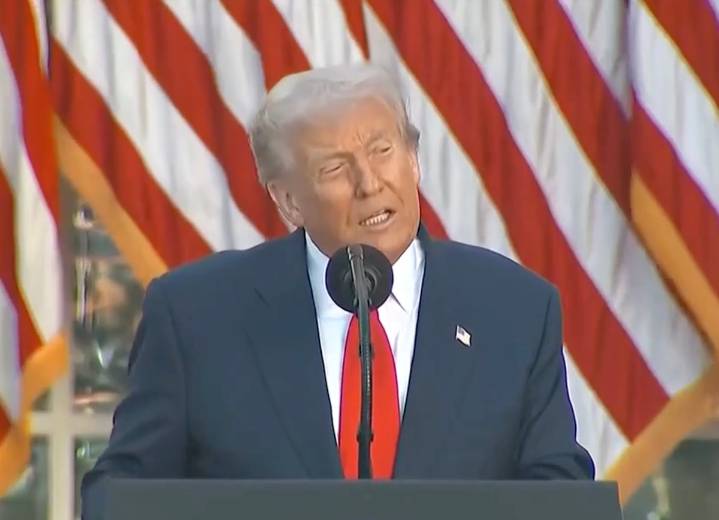 Trump Projects His Violent Fantasies Onto 'The Left'