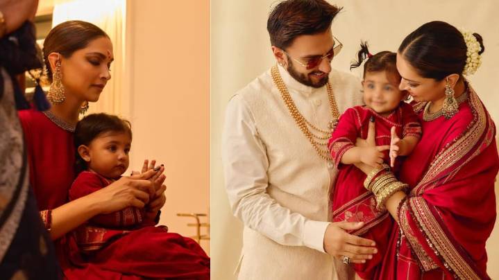 Deepika Padukone-Ranveer Singh Reveal Daughter Dua’s FIRST PICS On Diwali