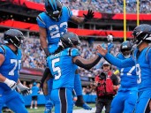 Dowdle has 239 yards from scrimmage vs. former team as Panthers beat Cowboys on FG as time expires