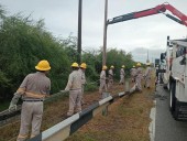 CFE restablece el suministro eléctrico al 85% de usuarios