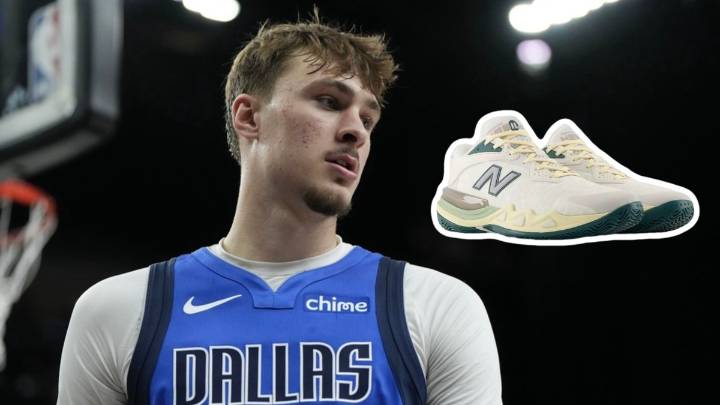 Cooper Flagg to debut New Balance Hesi Low v2 PE opening night vs. Spurs