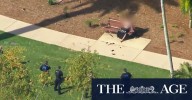 Botanic Gardens locked down during police stand