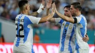 La Selección Argentina, sin Messi, venció a Venezuela en un amistoso de preparación