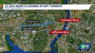15-day closure: Highway 50 ramp closures in West Sacramento begin Friday