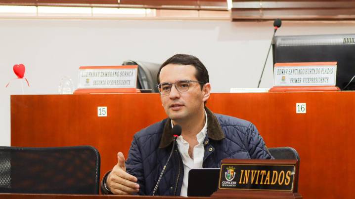 Wilmer Castellanos, el único congresista boyacense que atendió invitación del Concejo de Sogamoso para rendir cuentas sobre su trabajo de gestión, región y legislativo