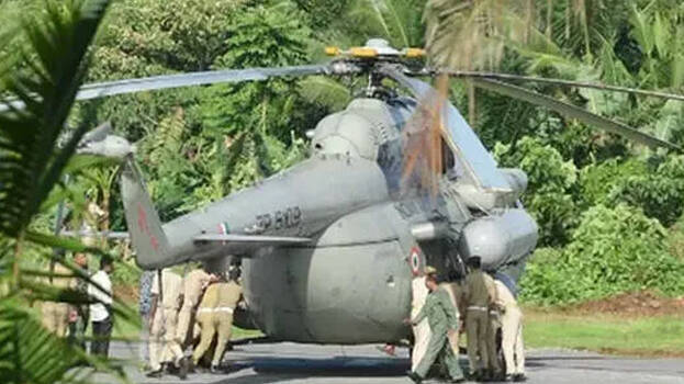 Controversy surrounding landing of President's helicopter: District Collector clarifies incident