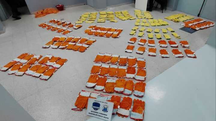 Persiguieron a menores que abandonaron mercadería valuada en $1.5M