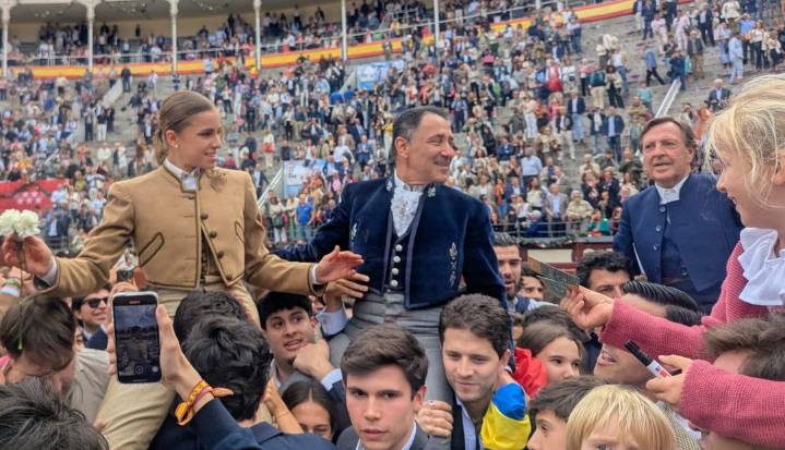 César Rincón volvió a conquistar la plaza de Las Ventas en un festival inolvidable