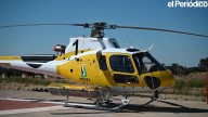 Un aeródromo y un helipuerto extremeños concentran a los cerebros de la batalla contra el fuego desde el aire