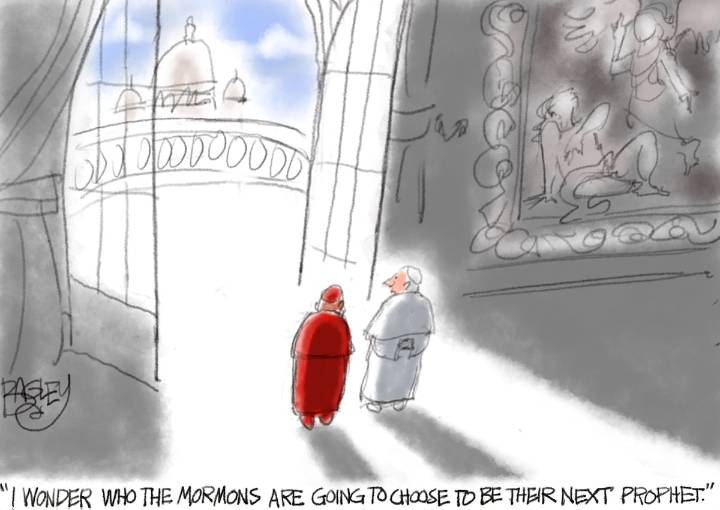 Bagley Cartoon: The New Guy